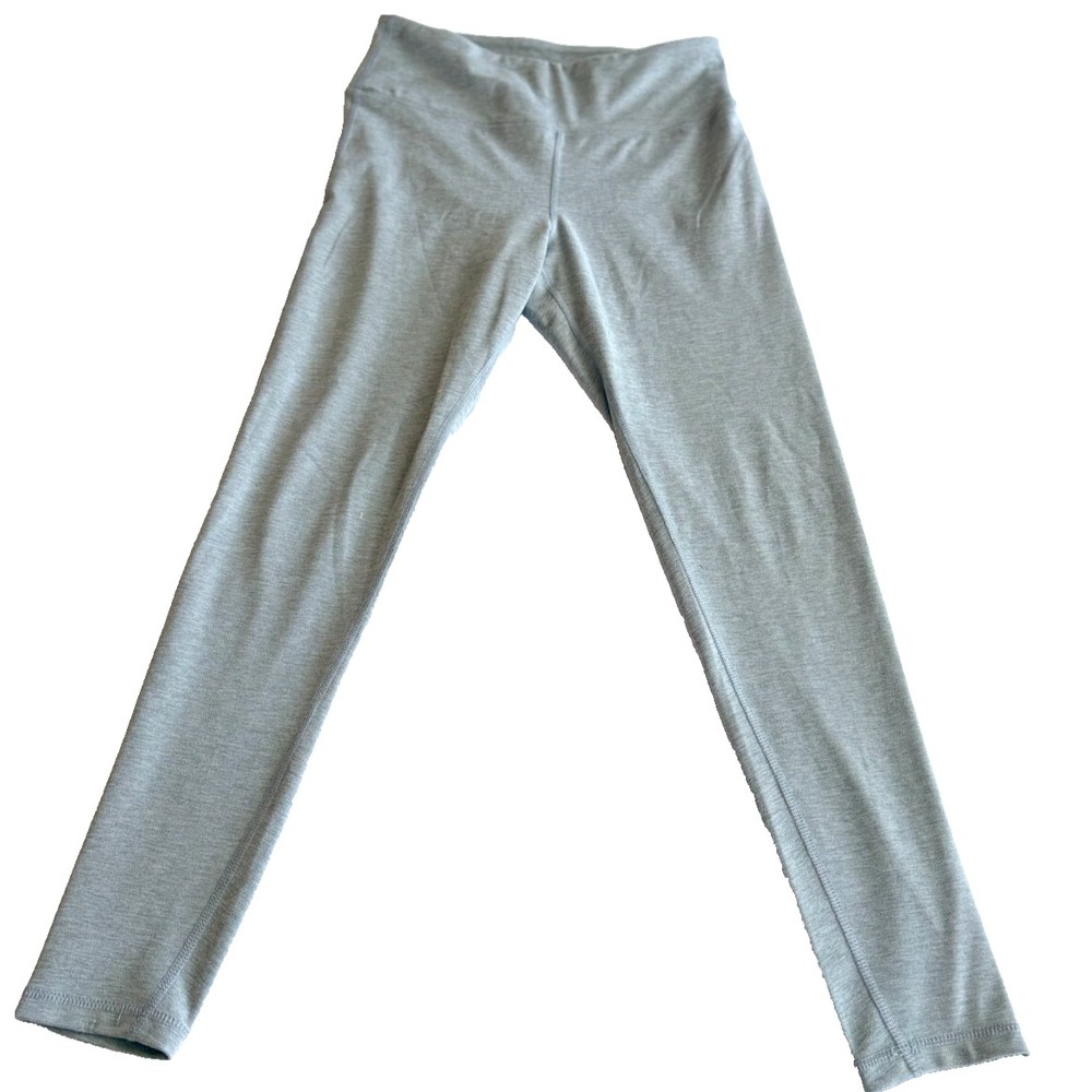 Danskin Women Sz: S/P Stretch Yoga Athletic Workout Leggings Gray 27" W & Inseam